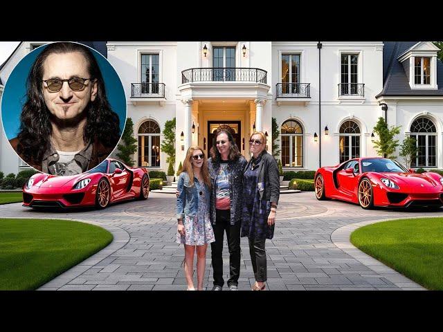 The Lifestyle of Geddy Lee 2025  Houses, Wife, 3 Children, Cars, Net Worth