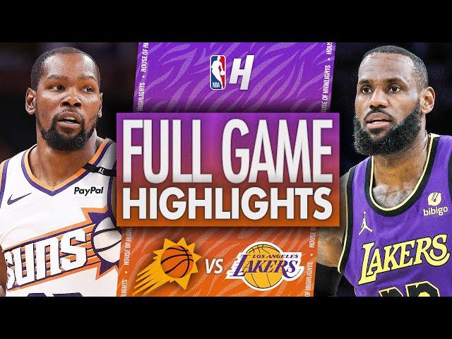 Phoenix Suns vs Los Angeles Lakers - Full Game Highlights | October 25, 2024-25 NBA Season