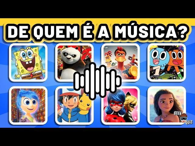  Adivinhe o FILME ou DESENHO pela MÚSICA | 55 Músicas! 