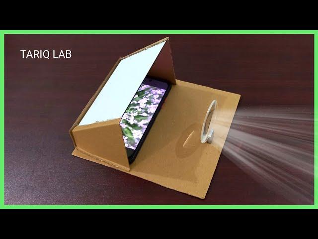 How To Make Smartphone Projector At Home