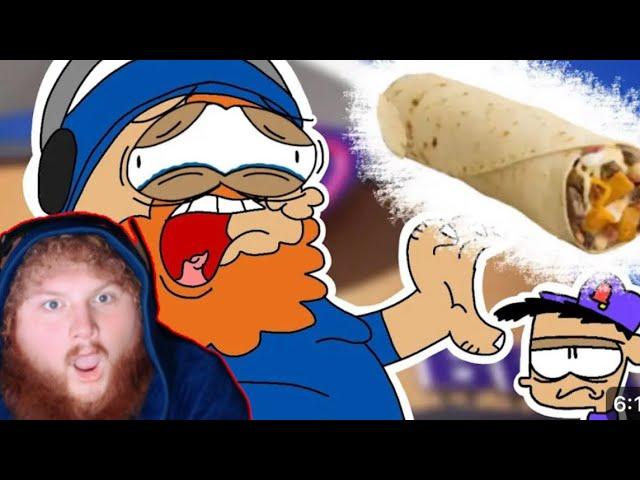 CaseOh Reacts to ( CaseOh rants about Taco Bell Animation )