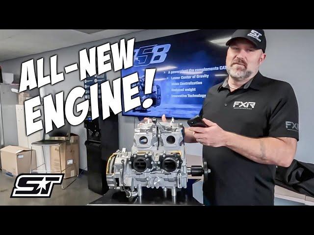 Arctic Cat's ALL-NEW 858 2-Stroke snowmobile Engine
