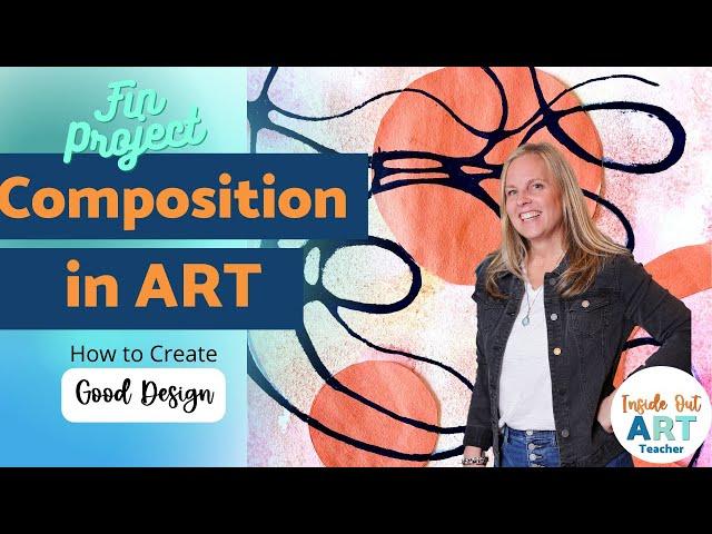 Ways to Create Good Composition for your Neurographic Art | High School Art Lesson