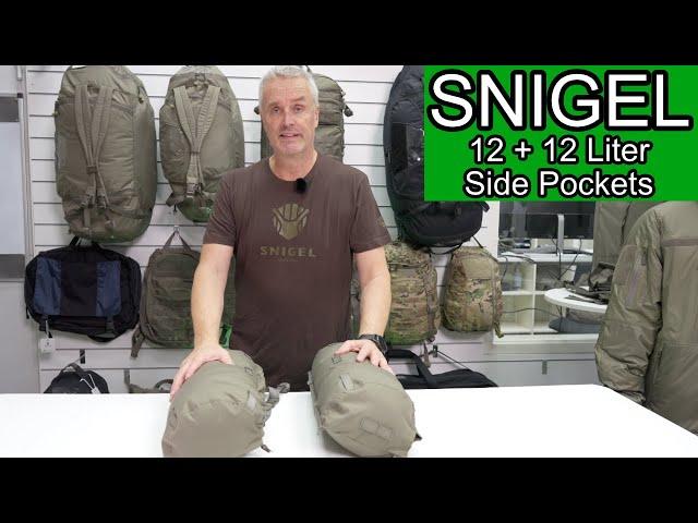 Snigel 15+15 liter Side Pockets