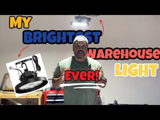 The Ultimate Warehouse Light | UFO Shop Light Review