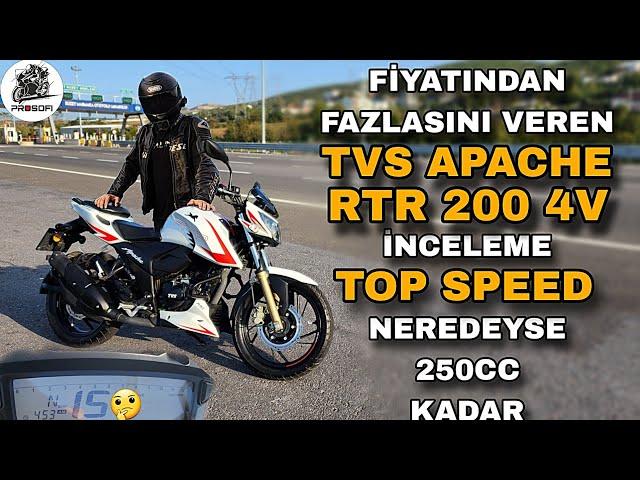 157 KMH HIZ YAPAN TVS APACHE 200 İNCELEME & NS200 DEN İYİ Mİ ? PARÇASI VARMI ? ALINIR MI ?