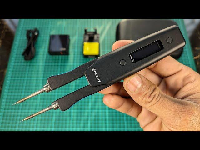 SEQURE HT140 2-IN-1 Soldering and Desoldering Hot Tweezers Review and Testing