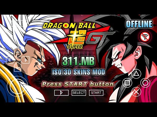 NEW DBZ 2024 DRAGON BALL Super GT PPSSPP Mod Dragonball Z Budokai 2 ISO Full Character | Gameplay