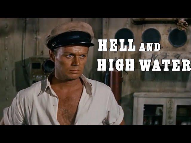 Richard Widmark, Victor Francen, Bella Darvi | Full Adventure, Action Movie | Hell and High Water