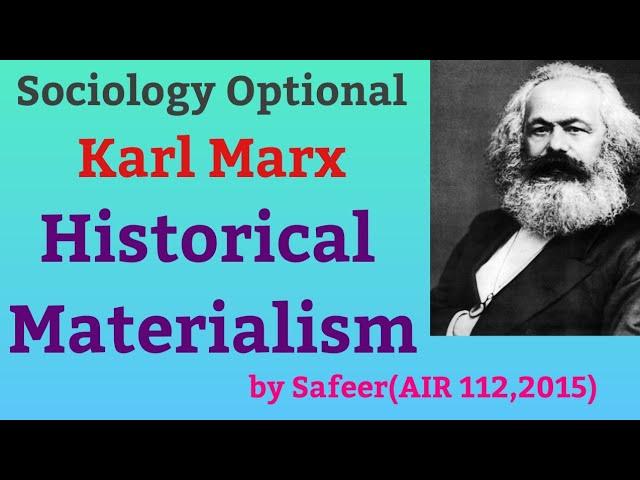 Karl Marx Theory of Historical Materialism_#Complete_UPSC_Courses #Download_ZIAIAS_APP_#ZIA_SAFIR#