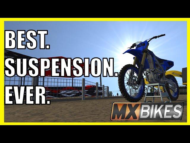 The Best Suspension In MX Bikes. PERIOD.