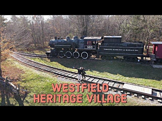 Westfield Heritage Village in Fall overview ( November )