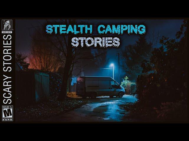 3 Disturbing Vanlife Stealth Camping Stories Vol. 2 | Rain & Haunting Ambience