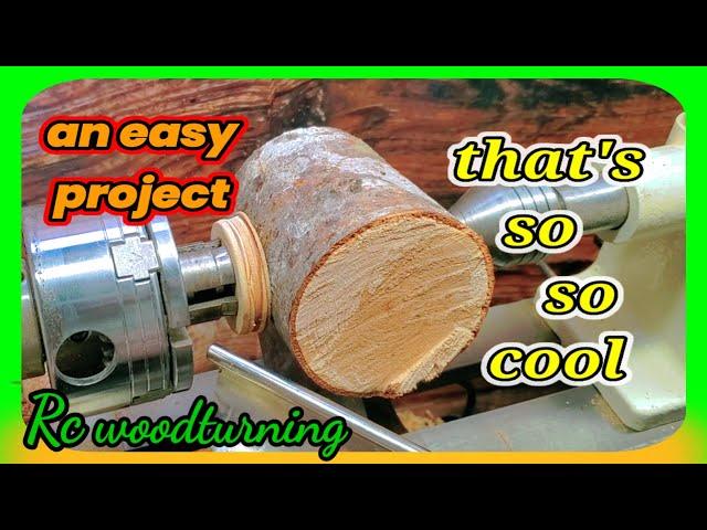 wood turning a super easy project