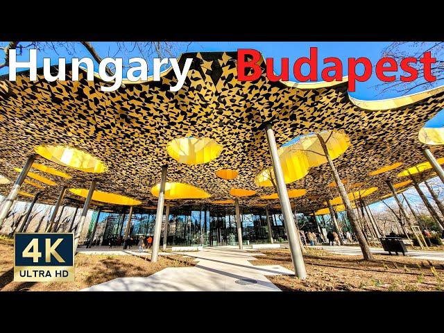 Budapest Hungary  4K House of Music Walking Tour