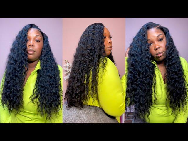 Perfect Full Density Hair For Vacation  Water Wave 5x5 Closure Wig Glueless Install | Asteria Hair