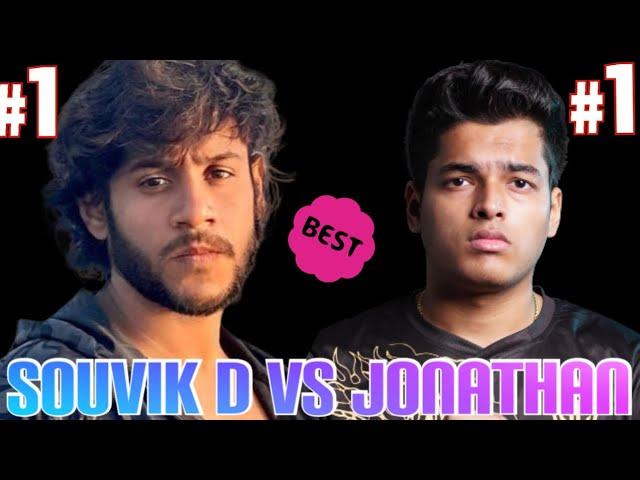 Souvik d Vs Jonathan Same Match ||Souvik d live ki Match m Jonathan Gaming