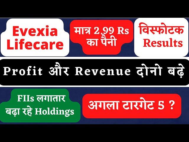 evexia lifecare share latest news,evexia lifecare latest news,penny stocks to buy now #shareBAZZ