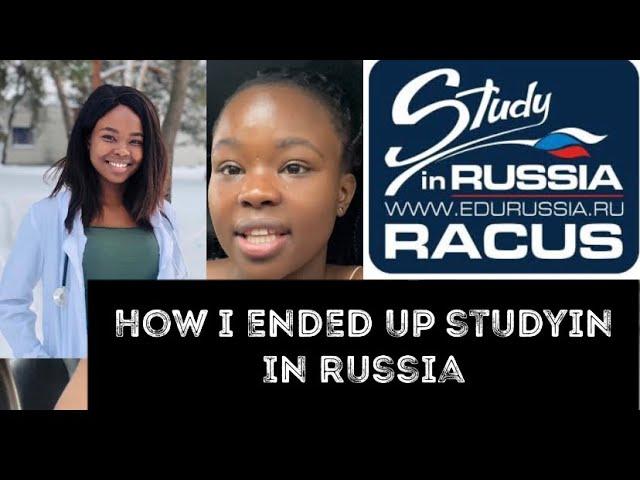 How I ended up studying ABROAD (Russia ) | how I got my Bursary | Medical student in Russia