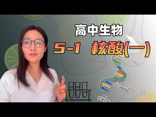 【和淵老師高中生物】5-1 核酸（壹）