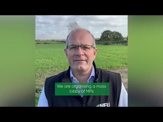 NFU President calls for members to attend London protest