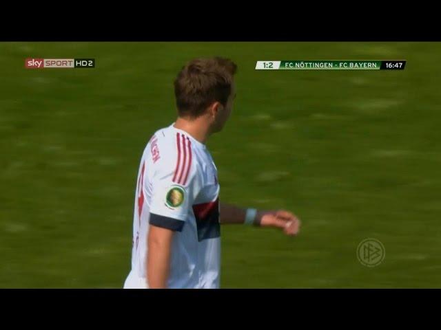 Mario Götze vs Nottingen (A) (Dfb Pokal) 15-16 HD