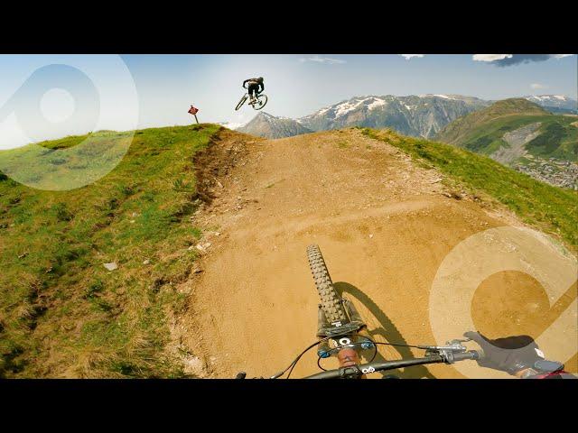 Diable trail  at 2 Alpes bike park | Everything's bigger than before! New version 2023