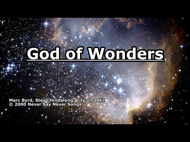 God of Wonders - City on a Hill - Lyrics