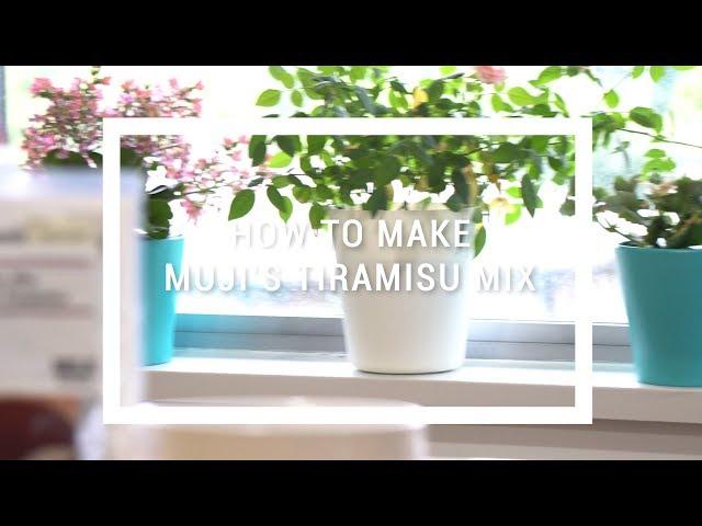 How to do a MUJI Tiramisu Mix and Some Initial Reactions