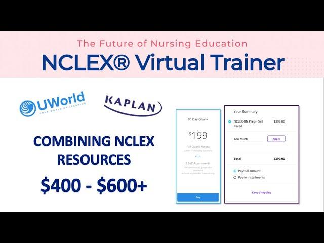 Let's Talk NCLEX Price Comparisons Kaplan, UWorld, Hurst, and ReMar Nurse NCLEX Review