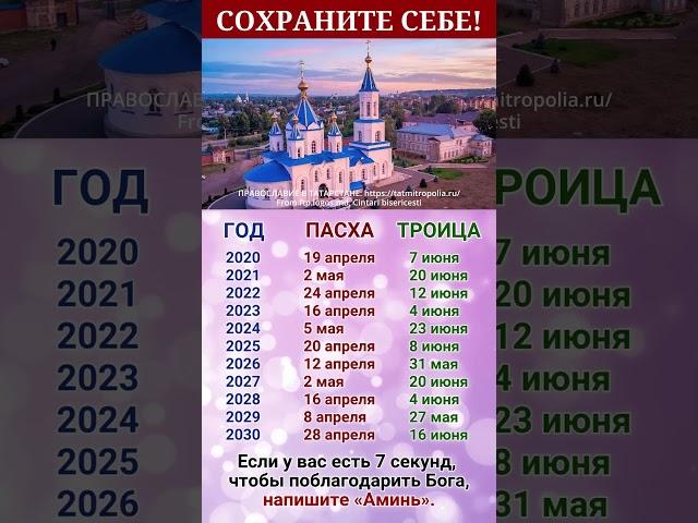 Православный календарь на 2024 год