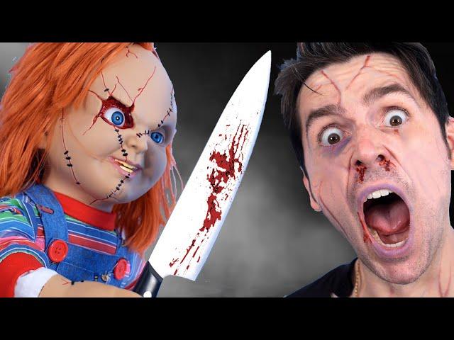 POSSESSED CHUCKY DOLL GETS BOY!