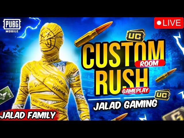 RUSH GAMEPLAY AND CUSTOM ROOMS | JALAD GAMING YT