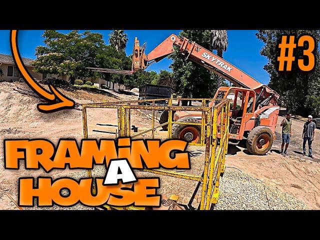 Building A House #3: Framing Exterior Walls