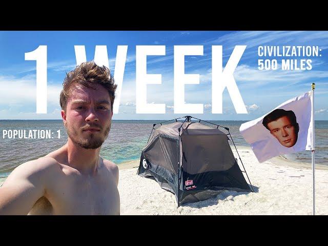 Surviving One Week On My Private Island Country (Rick Roll Land)