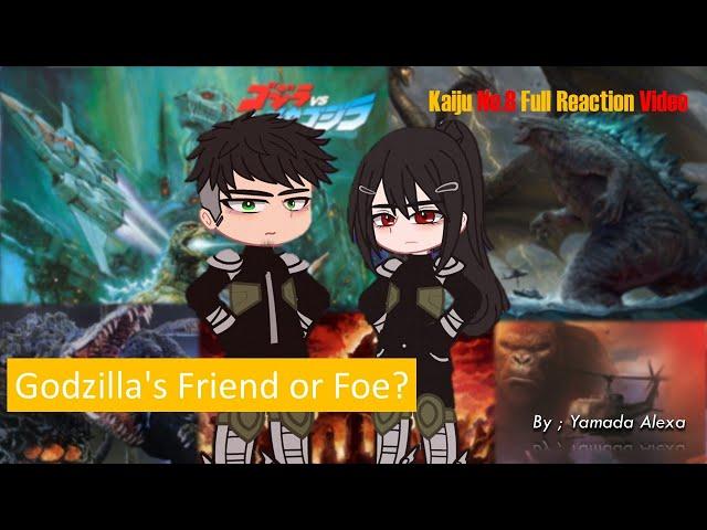 Godzilla's Friend or Foe? Kaiju No.8 Full Reaction Video! - Yamada Alexa 