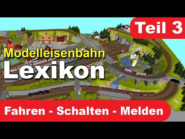 Modelleisenbahn Lexikon - Wir bauen eine Modellbahnanlage - Teil 3