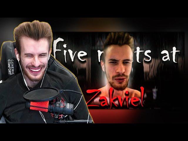 ЗАКВИЕЛЬ СМОТРИТ: Five Nights at Zakviel | Нарезка со стрима ZakvielChannel