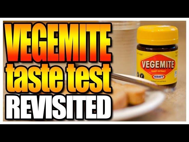 Australian Vegemite Taste Test Revisited