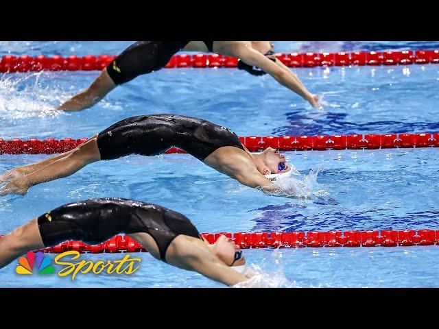 Regan Smith GLIDES to WORLD RECORD in 200m backstroke at short course worlds | NBC Sports