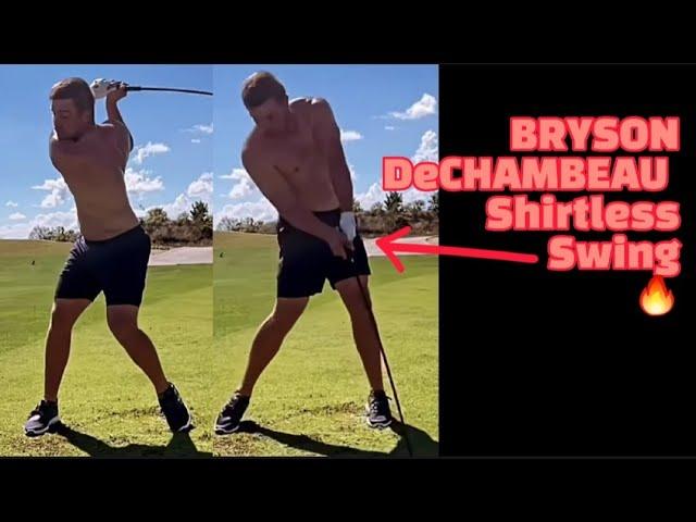 BRYSON DECHAMBEAU Driver FO(shirtless)