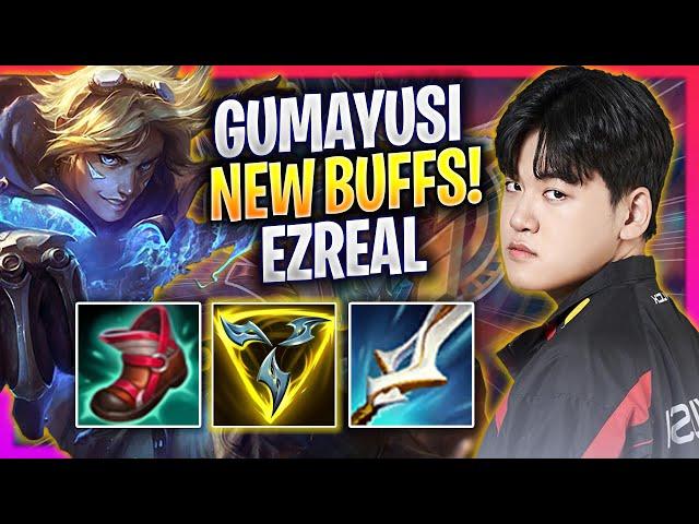 GUMAYUSI TRIES EZREAL WITH NEW BUFFS! - T1 Gumayusi Plays Ezreal ADC vs Kalista! | Season 2024