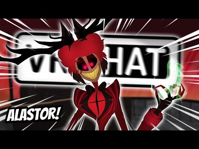 ALASTOR CAUSES HELL IN VRCHAT! FT  @ZeCyberChimp   | Funny VRChat Moments