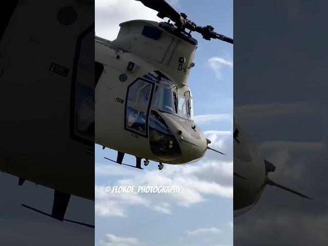 RNLAF  CH-47F Chinook - Closeup #chinook #takeoff #helicopter #military #aviation