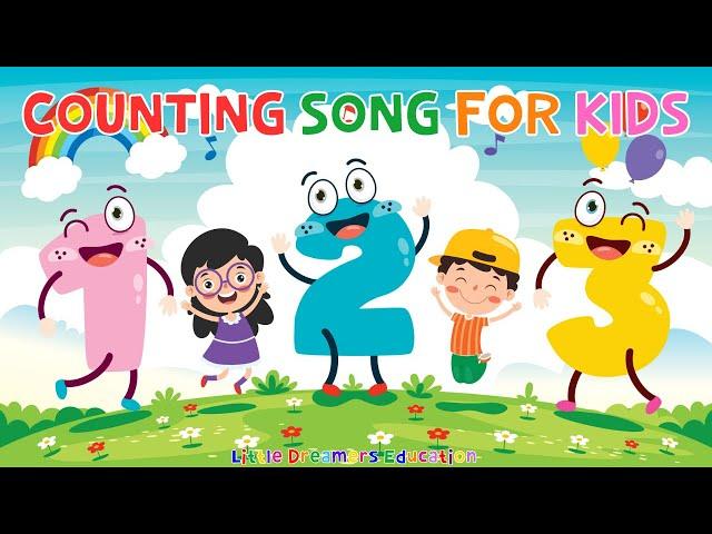 Counting 1 -10 Song | Number Songs For Children | 4K