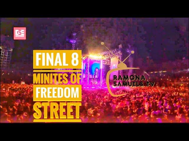 THE CLOSING MOMENTS OF FREEDOM STREET CONCERT