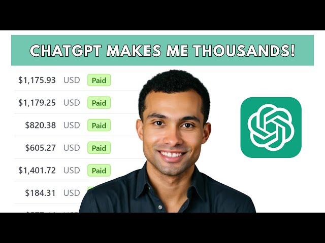 How I Make $1,000 a Day Using ChatGPT (Make Money Online With AI)