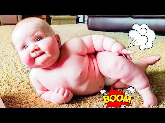 Funny Moments When Babies Farts - Funny Baby Videos | Bipple