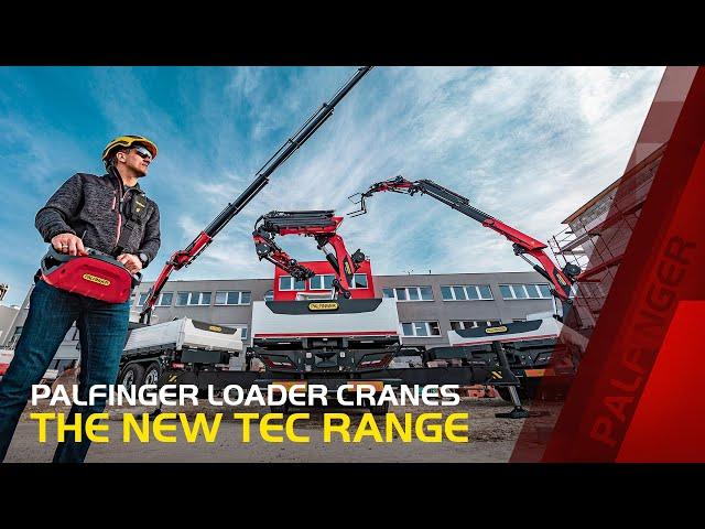 The New TEC Range of PALFINGER Loader Cranes