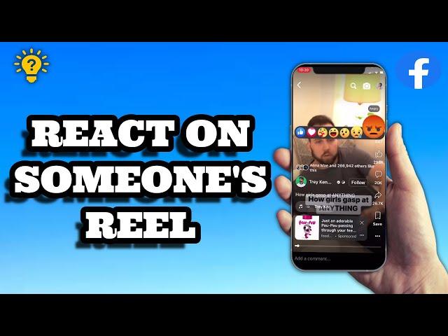 How To React On Someone's Facebook Reel | Social Tech Insider